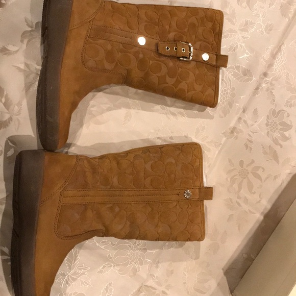 Coach suede tulip boot - Picture 2 of 6